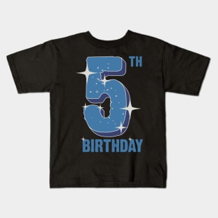 5th birthday for boys Kids T-Shirt